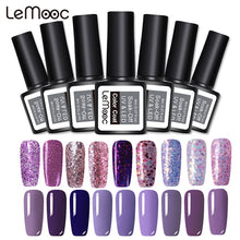 Load image into Gallery viewer, Purple Color Series Gel Varnish